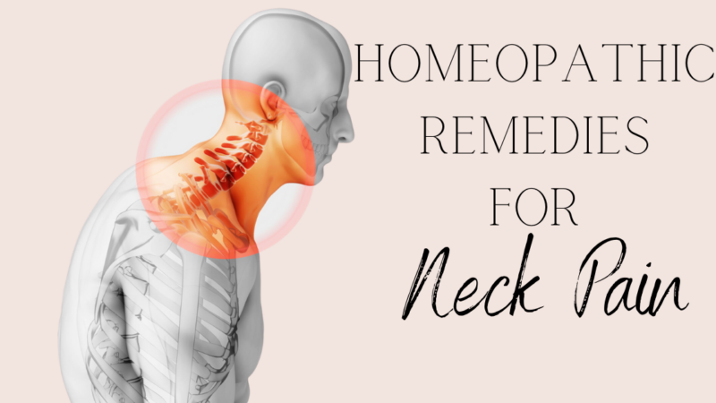 Image showcasing Effective Homeopathic Remedies for Neck Pain - Emily Frye Homeopathy