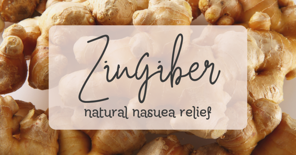 natural nausea relief