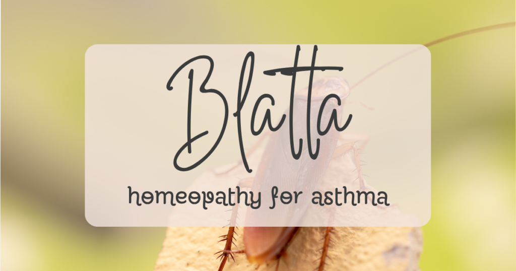 homeopathy for asthma
